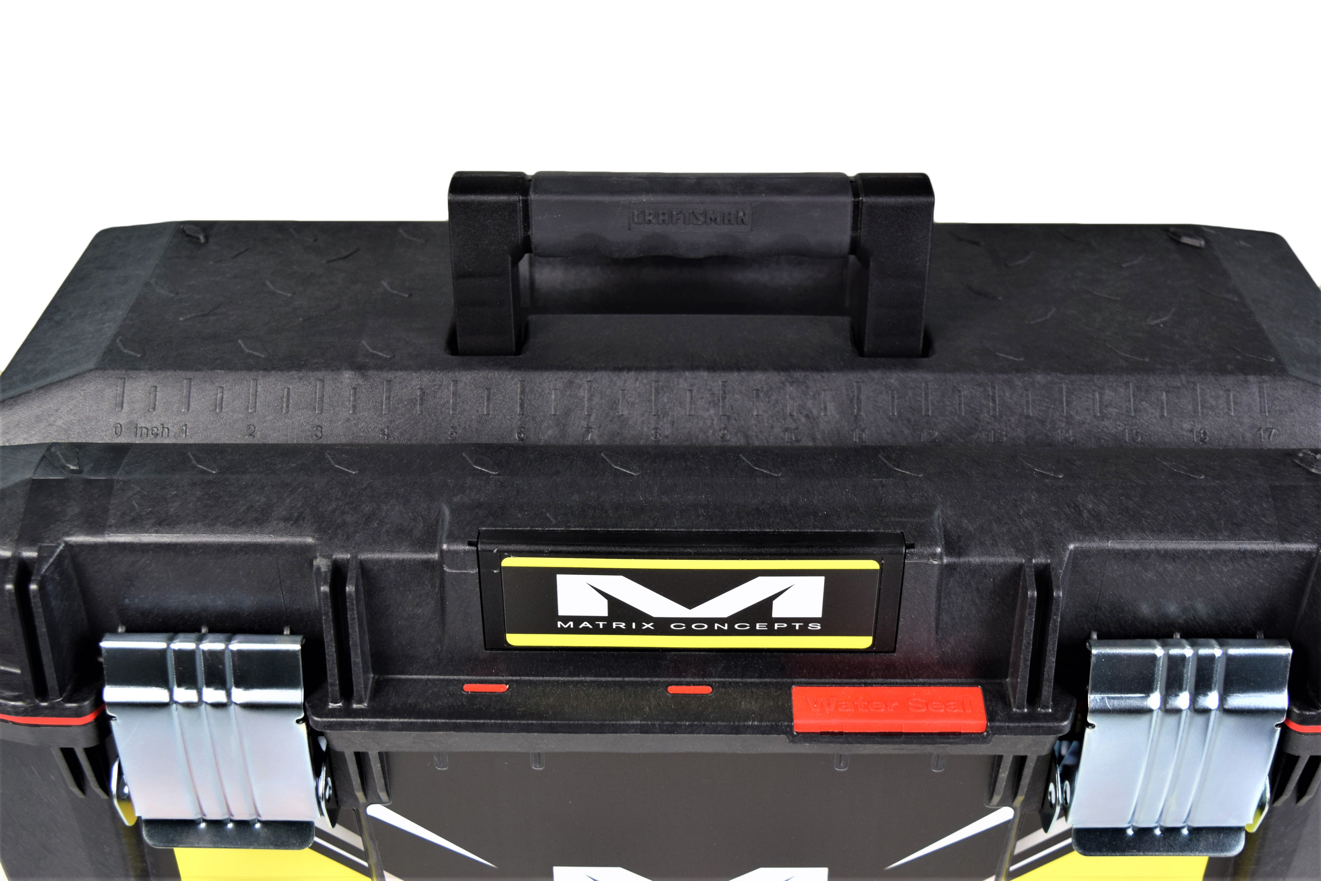 Matrix Concepts M11 RACE MECHANIC BOX Black/Yellow