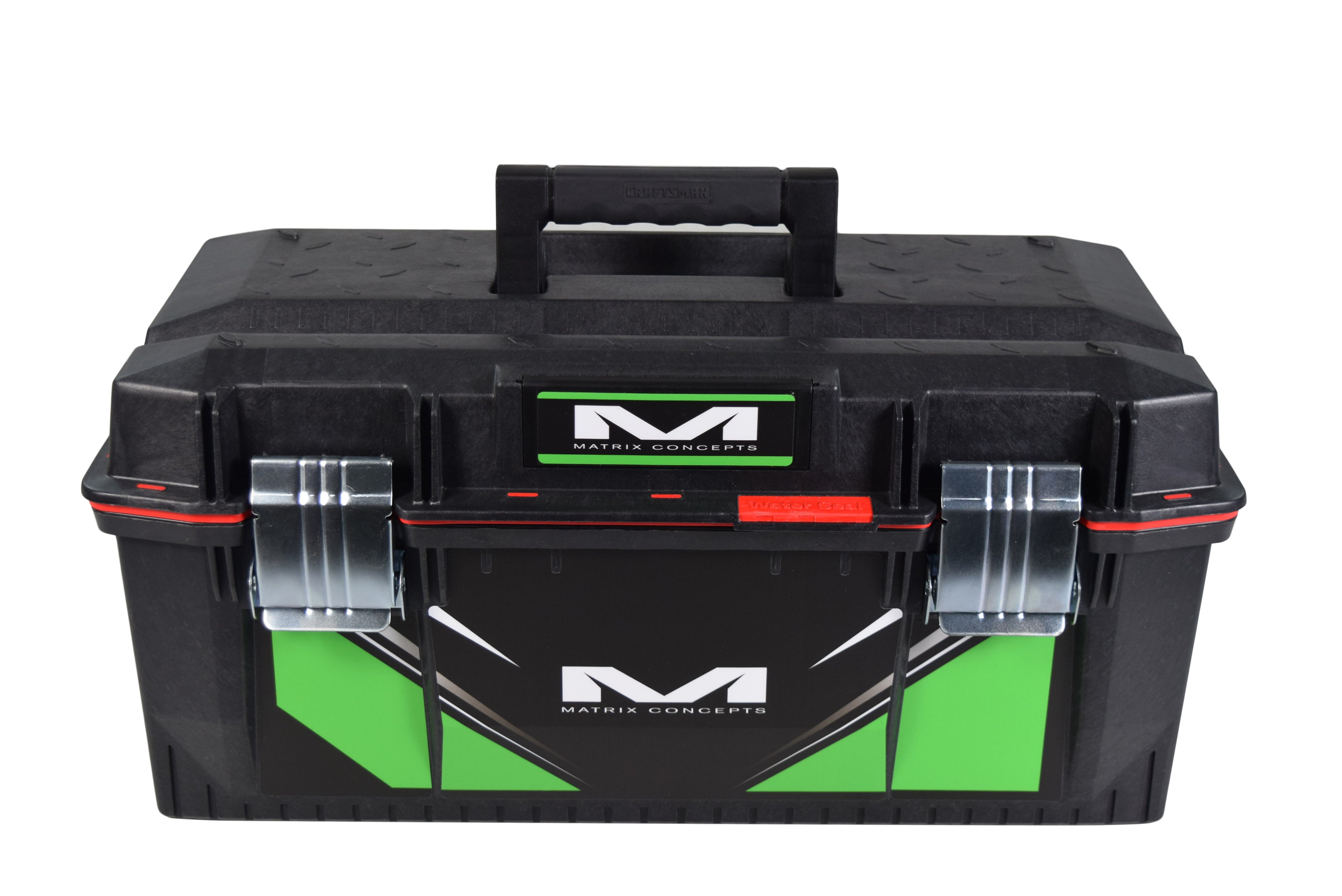 Matrix Concepts M01 Track Toolbox Black/Green with Small Sticker Kit