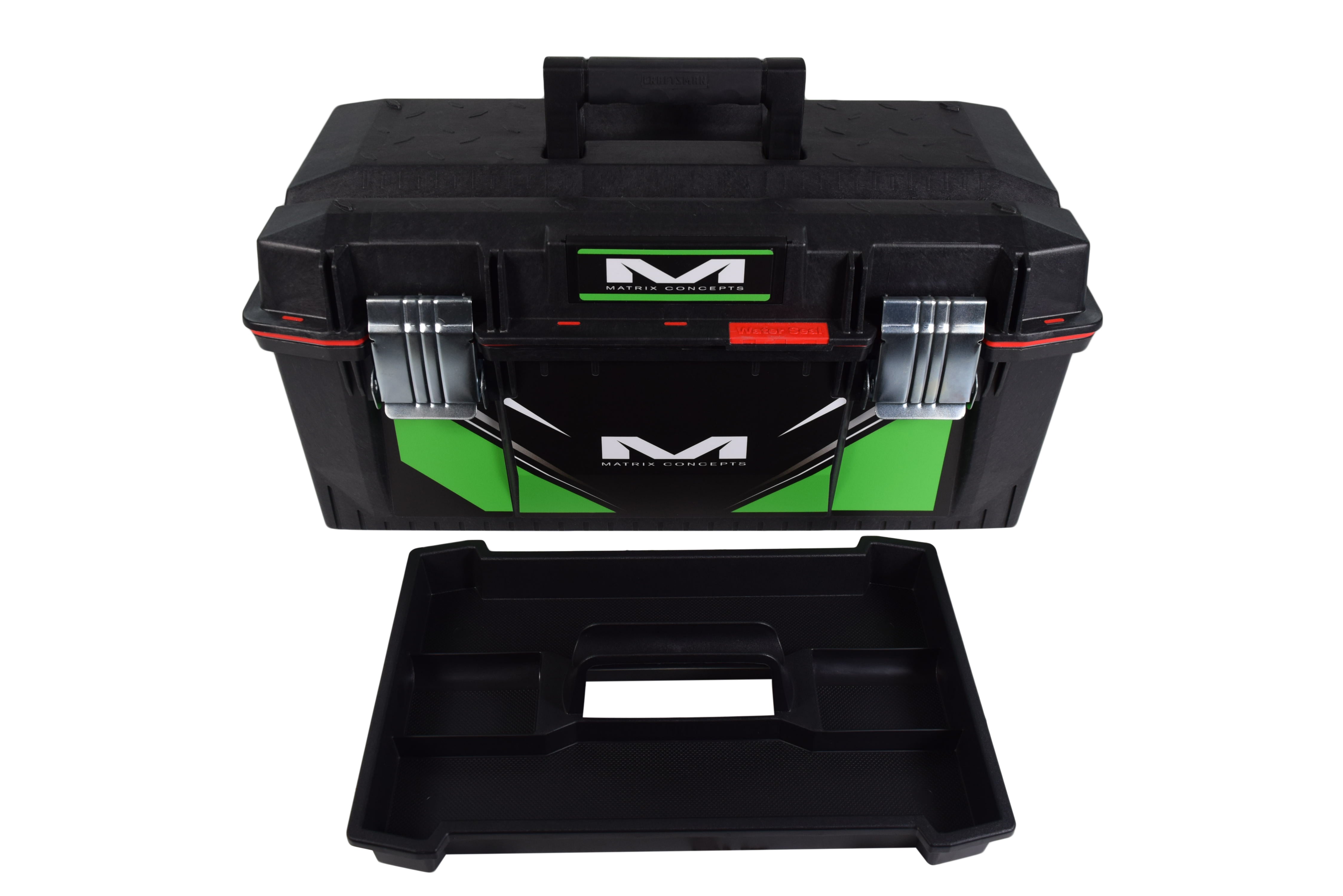 Matrix Concepts M01 Track Toolbox Black/Green with Small Sticker Kit