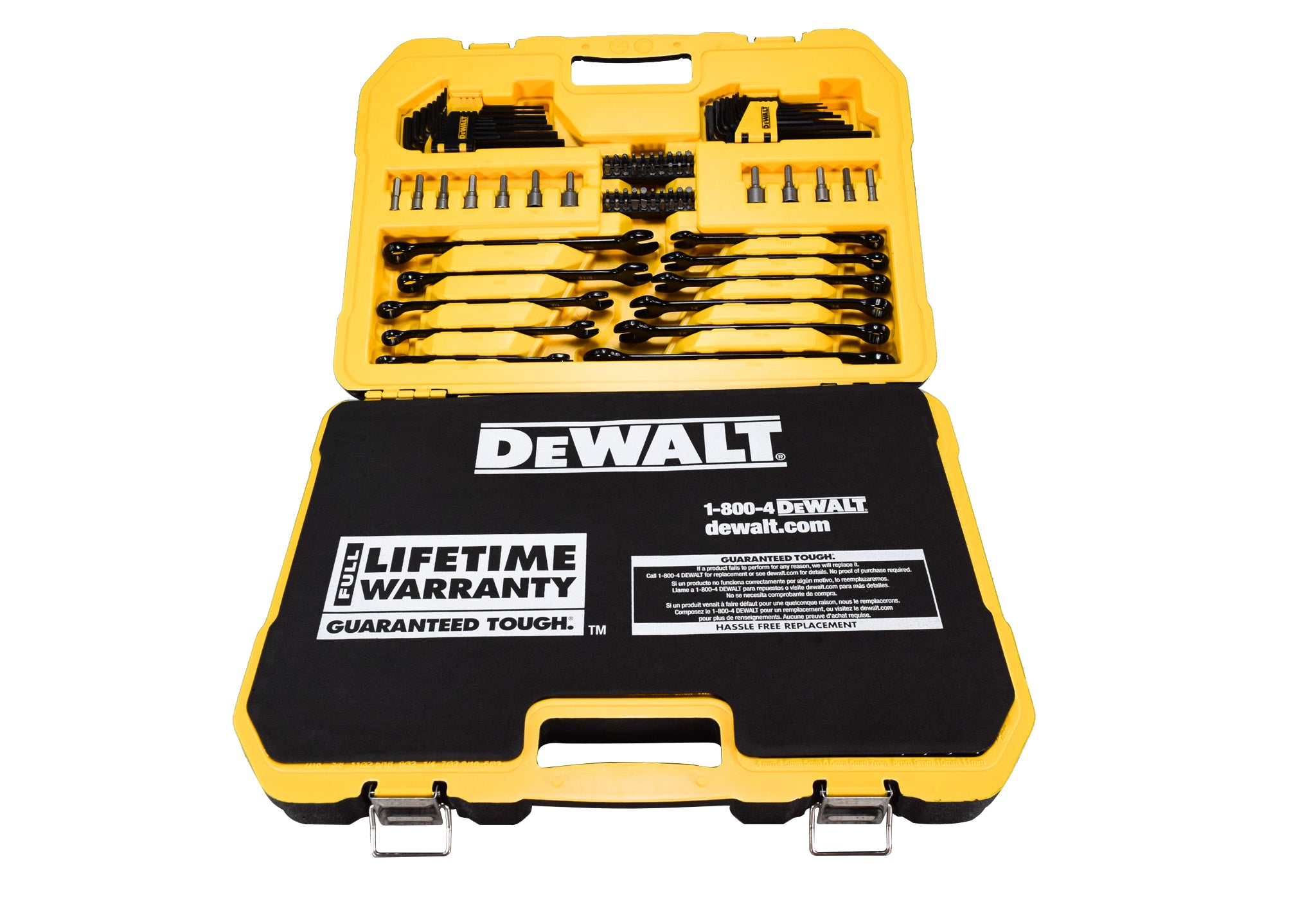 DeWalt DWMT45184 Black Chrome Mechanics Tool Set (184 pc.)