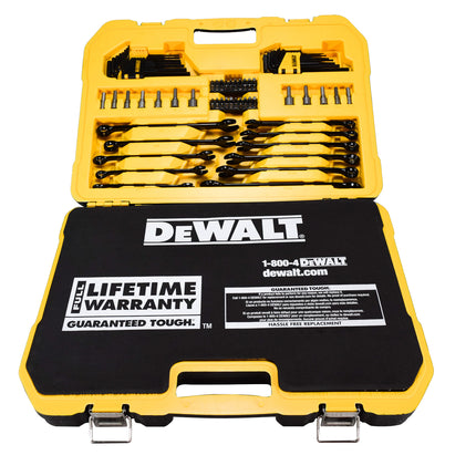 DeWalt DWMT45184 Black Chrome Mechanics Tool Set (184 pc.)