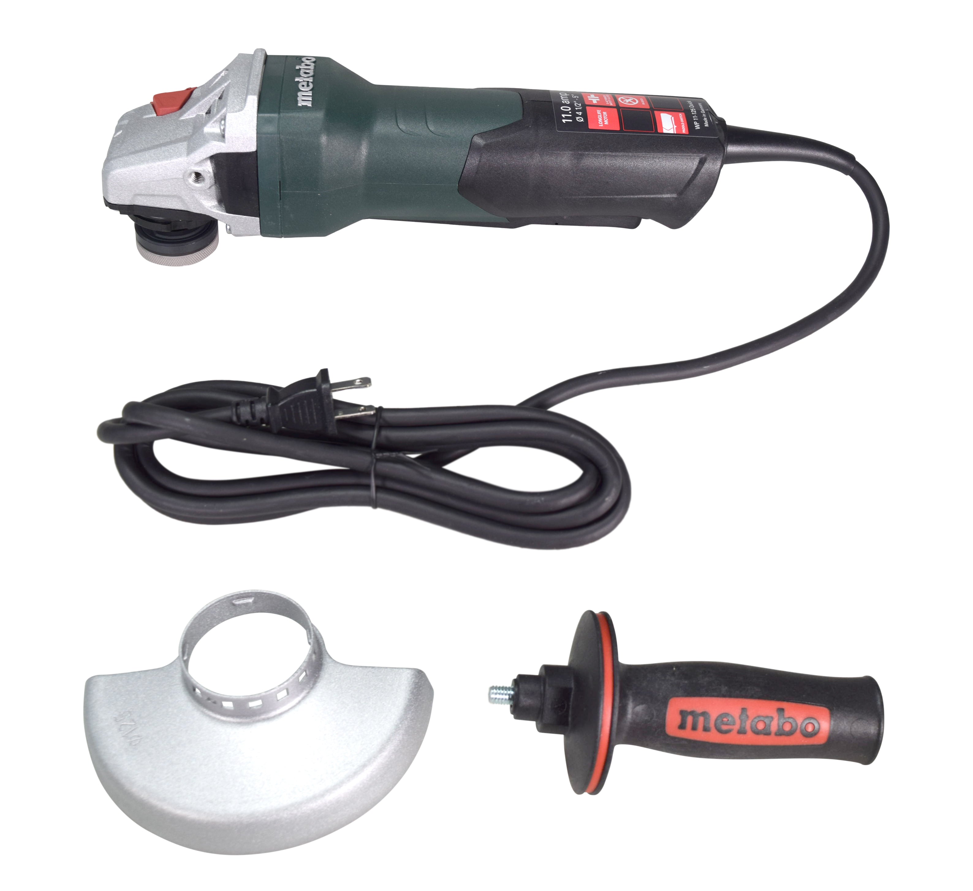 Metabo WP 11-125 Quick 4-1/2"- 5" Angle Grinder