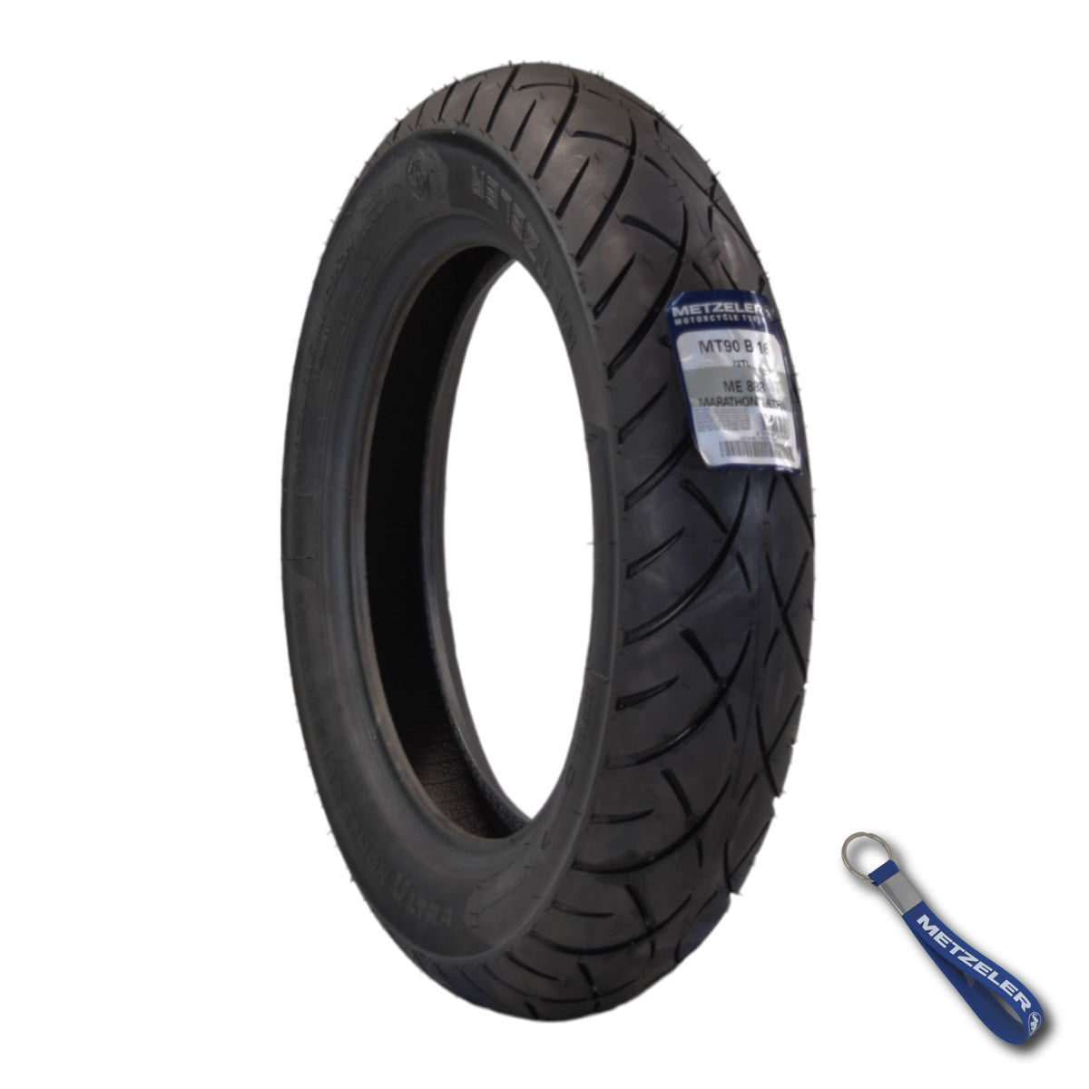 Metzeler ME 888 Marathon Ultra Front MT9016 72H Motorcycle Tire with Keychain