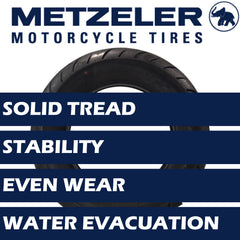 Metzeler ME 888 Marathon Ultra Rear 170/80-15 77H Motorcycle Tire with Keychain