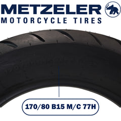 Metzeler ME 888 Marathon Ultra Rear 170/80-15 77H Motorcycle Tire with Keychain