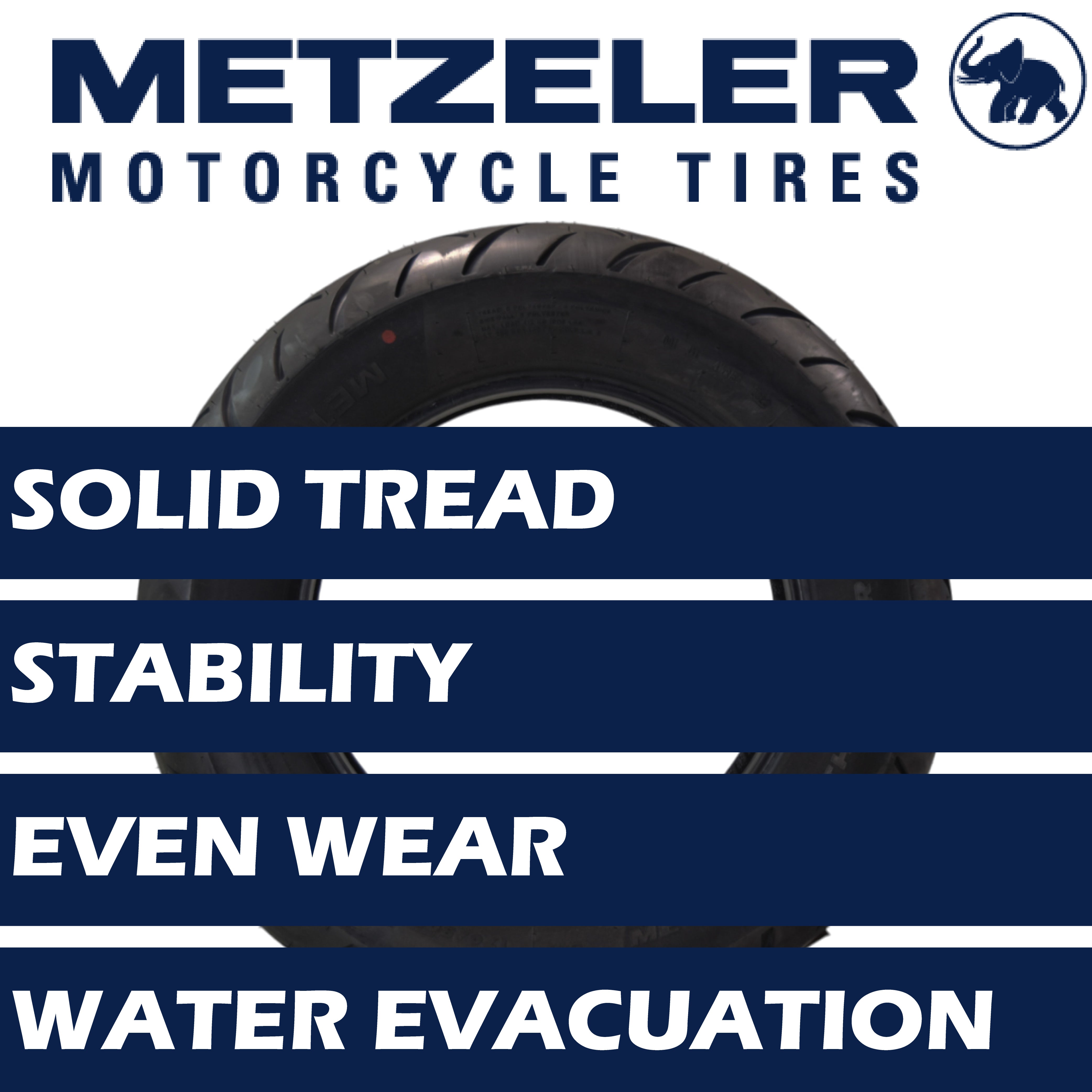 Metzeler ME 888 Marathon Ultra Rear 180/65B16 REINF Motorcycle Tire w/ Keychain