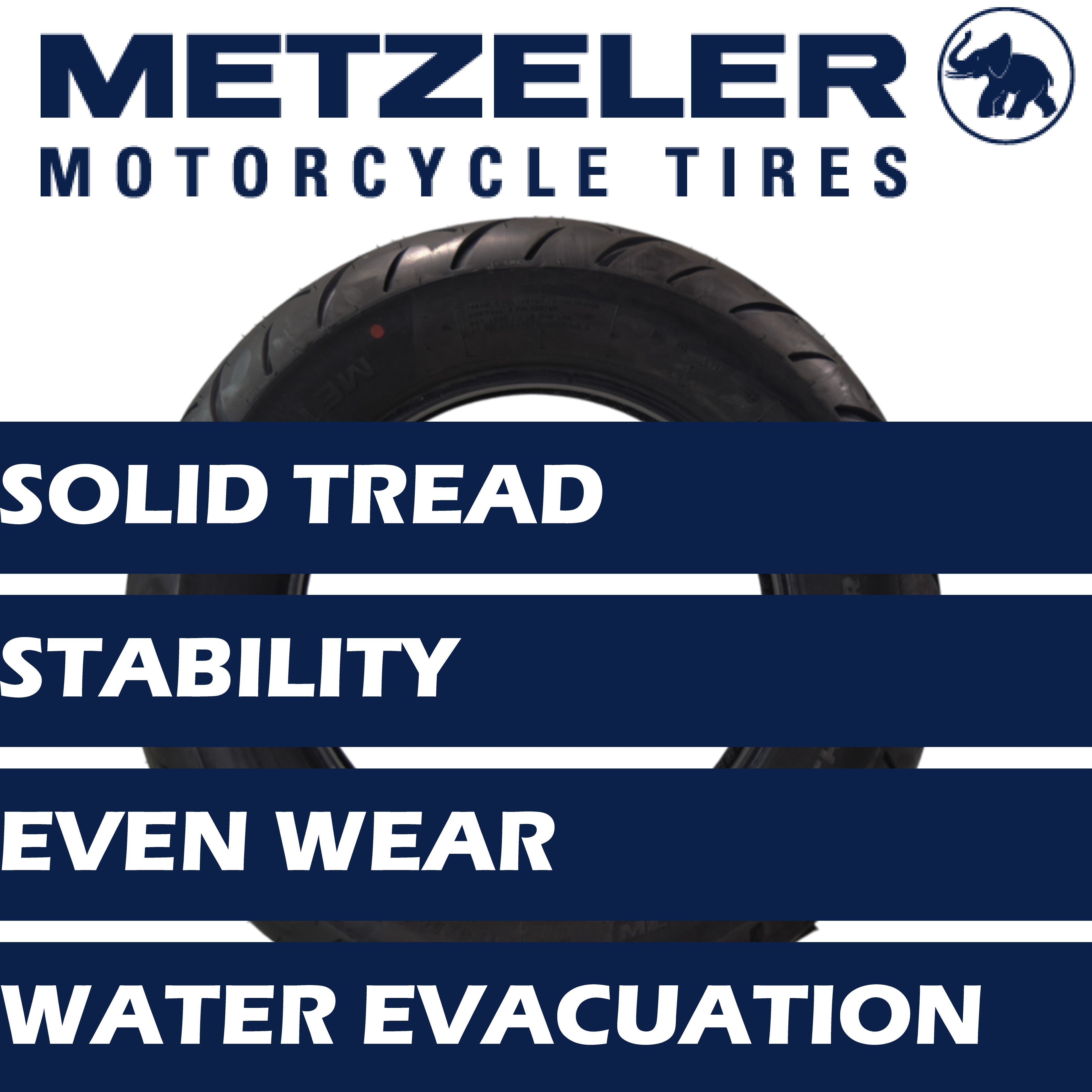 Metzeler ME 888 Marathon Ultra Rear MU8516 77H Motorcycle Tire with Keychain