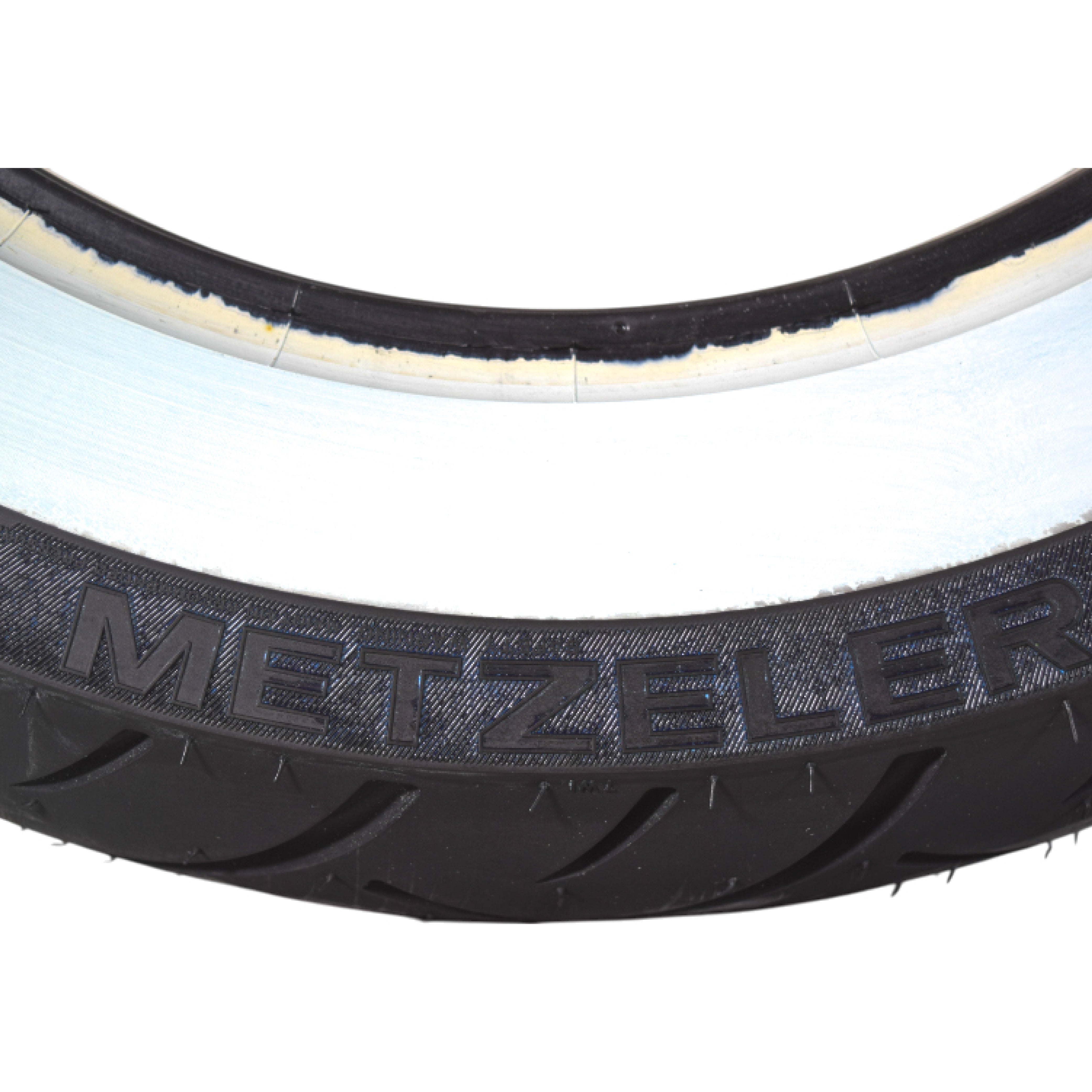 Metzeler ME 888 Marathon Ultra White Wall 150/80 B16 REINF Rear Tire with Keychain