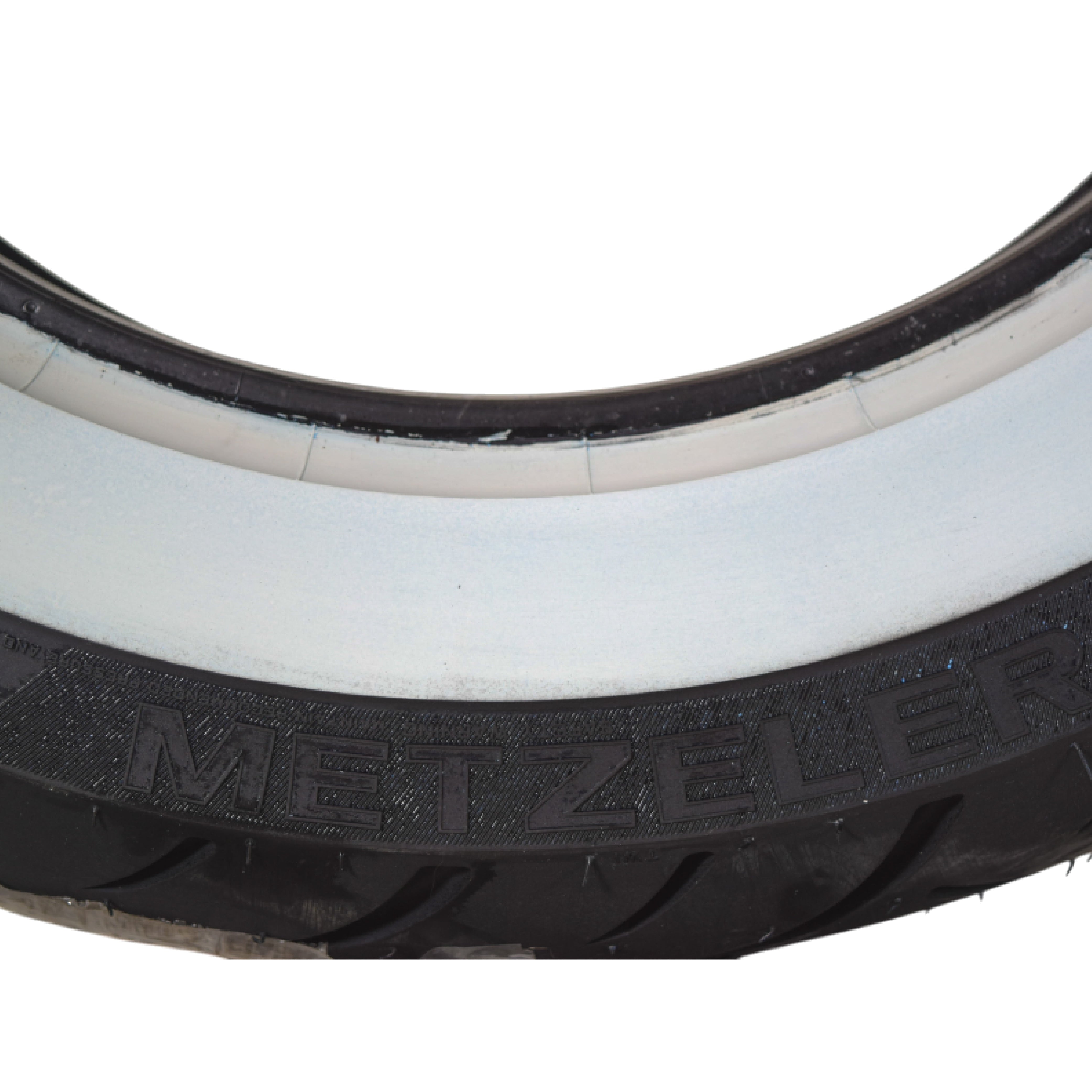 Metzeler ME 888 Marathon Ultra White Wall MU85 B16 Rear Tire with Keychain