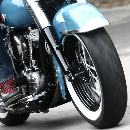 Metzeler ME 888 Marathon Ultra White Wall MU85 B16 Rear Tire with Keychain