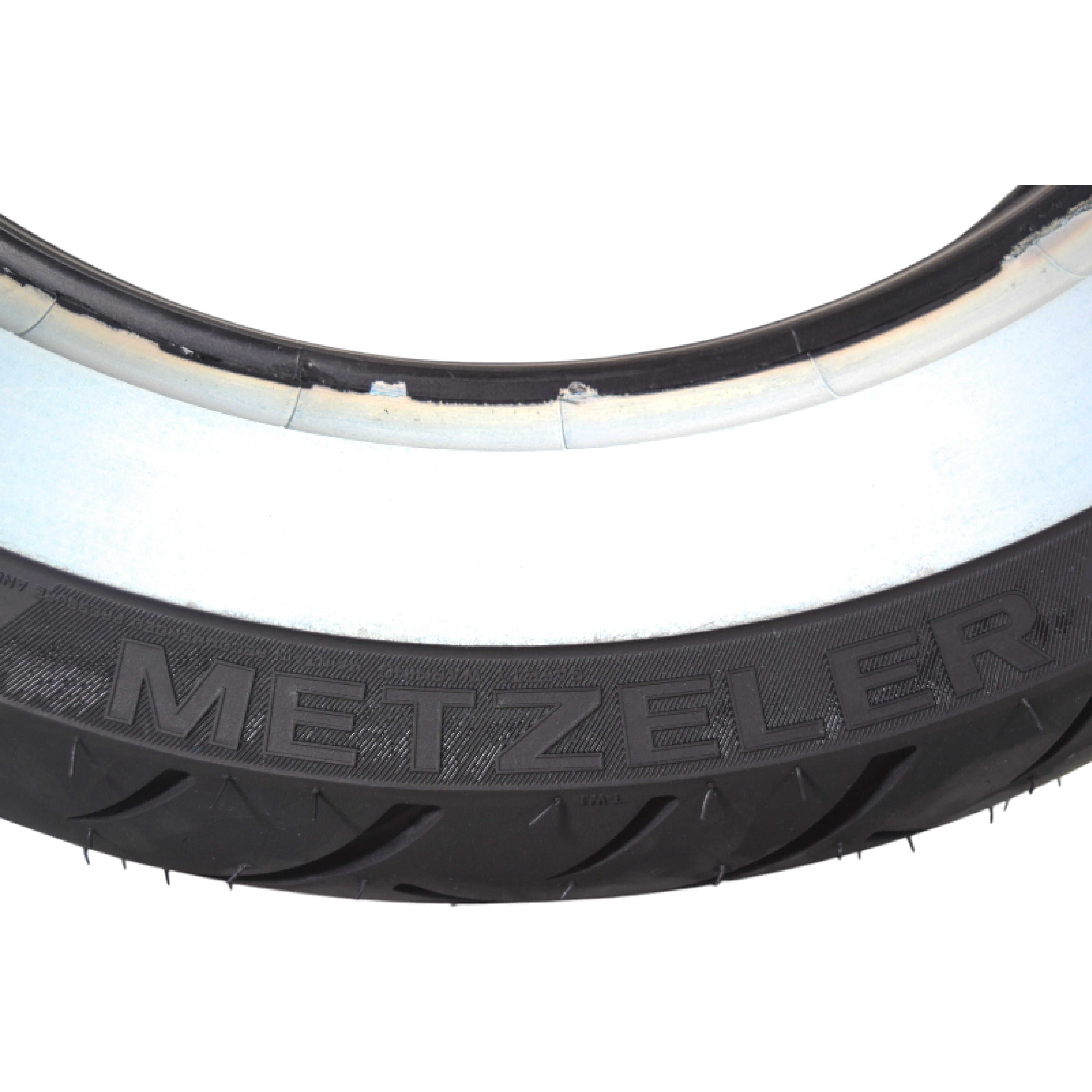 Metzeler ME 888 Marathon Ultra White Wall 140/90B16 REINF Rear Tire with Keychain