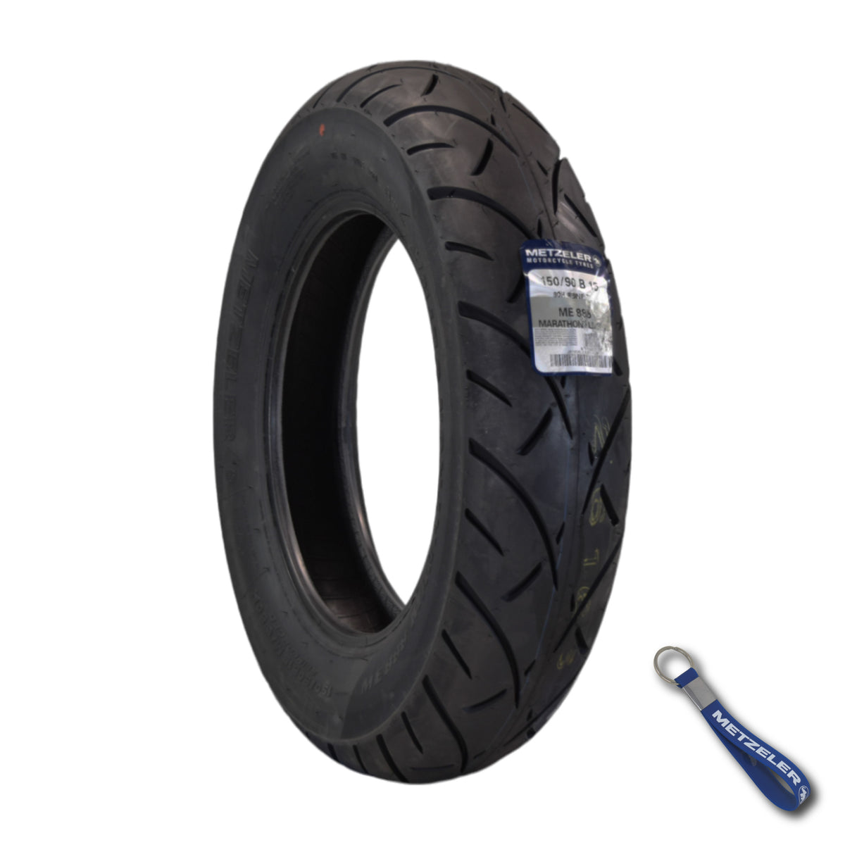 Metzeler ME 888 Marathon Ultra Rear 150/90B15 REINF Motorcycle Tire w/ Keychain