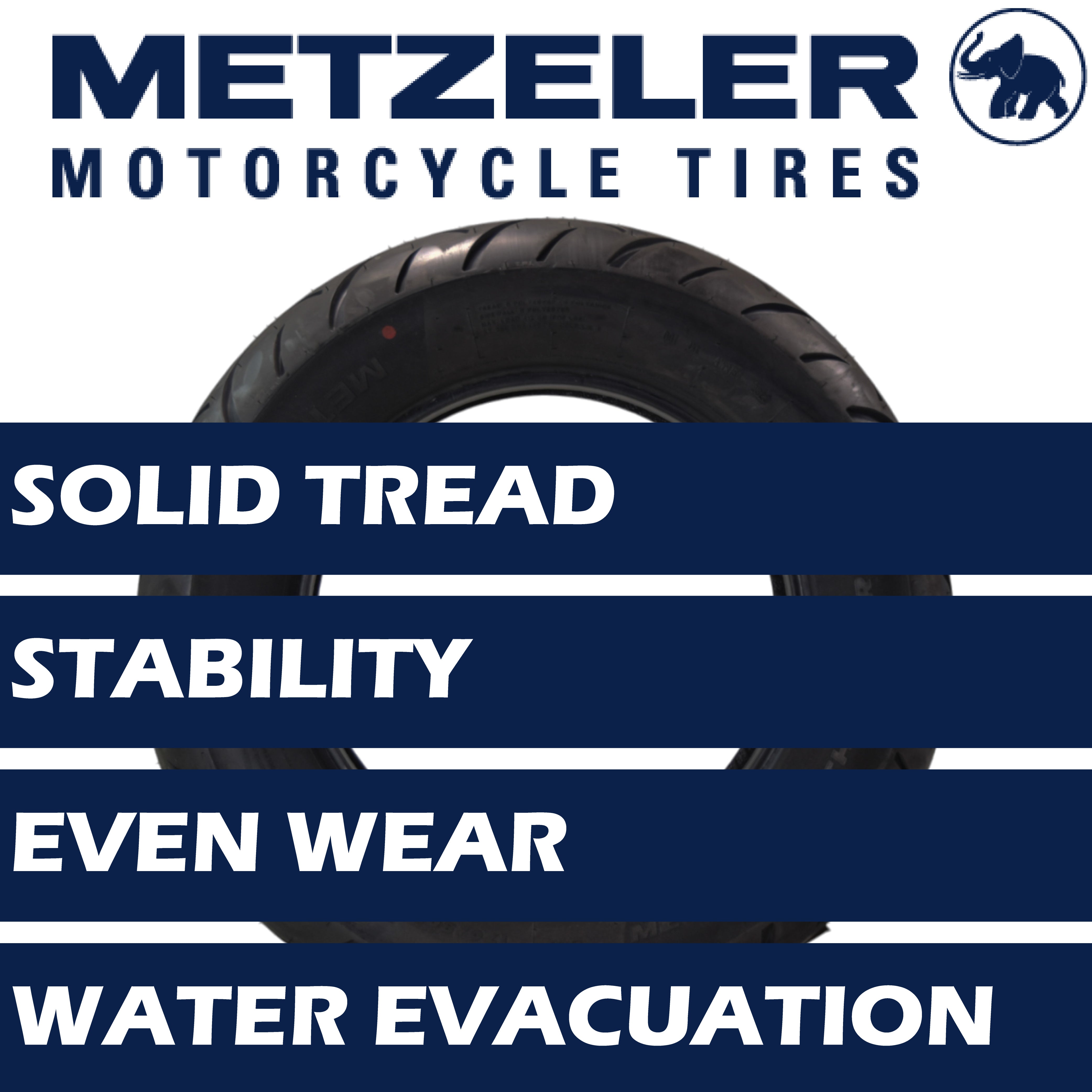 Metzeler ME 888 Marathon Ultra Rear 150/90B15 REINF Motorcycle Tire w/ Keychain