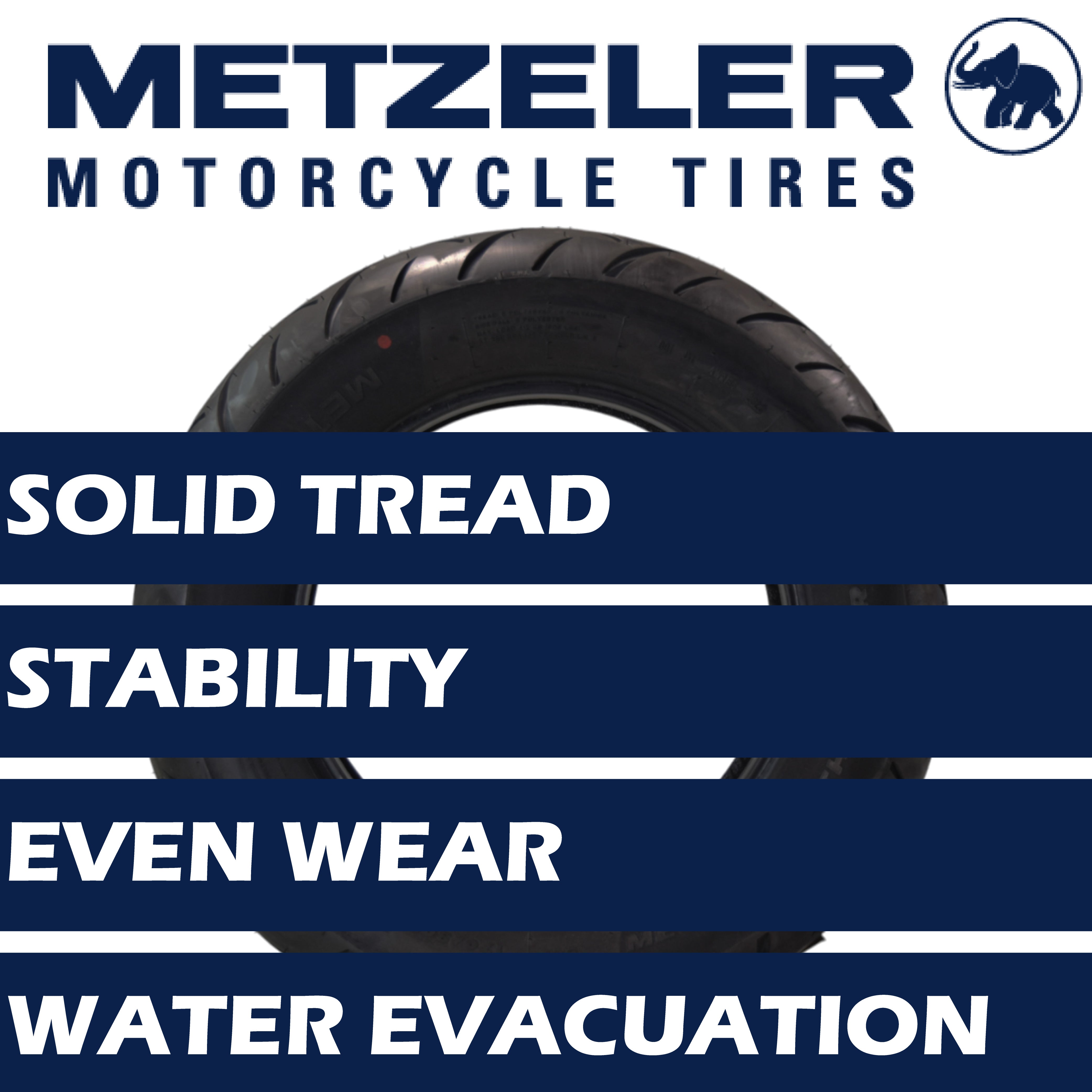 Metzeler ME 888 Marathon Ultra Rear 150/70B18 REINF Motorcycle Tire w/ Keychain