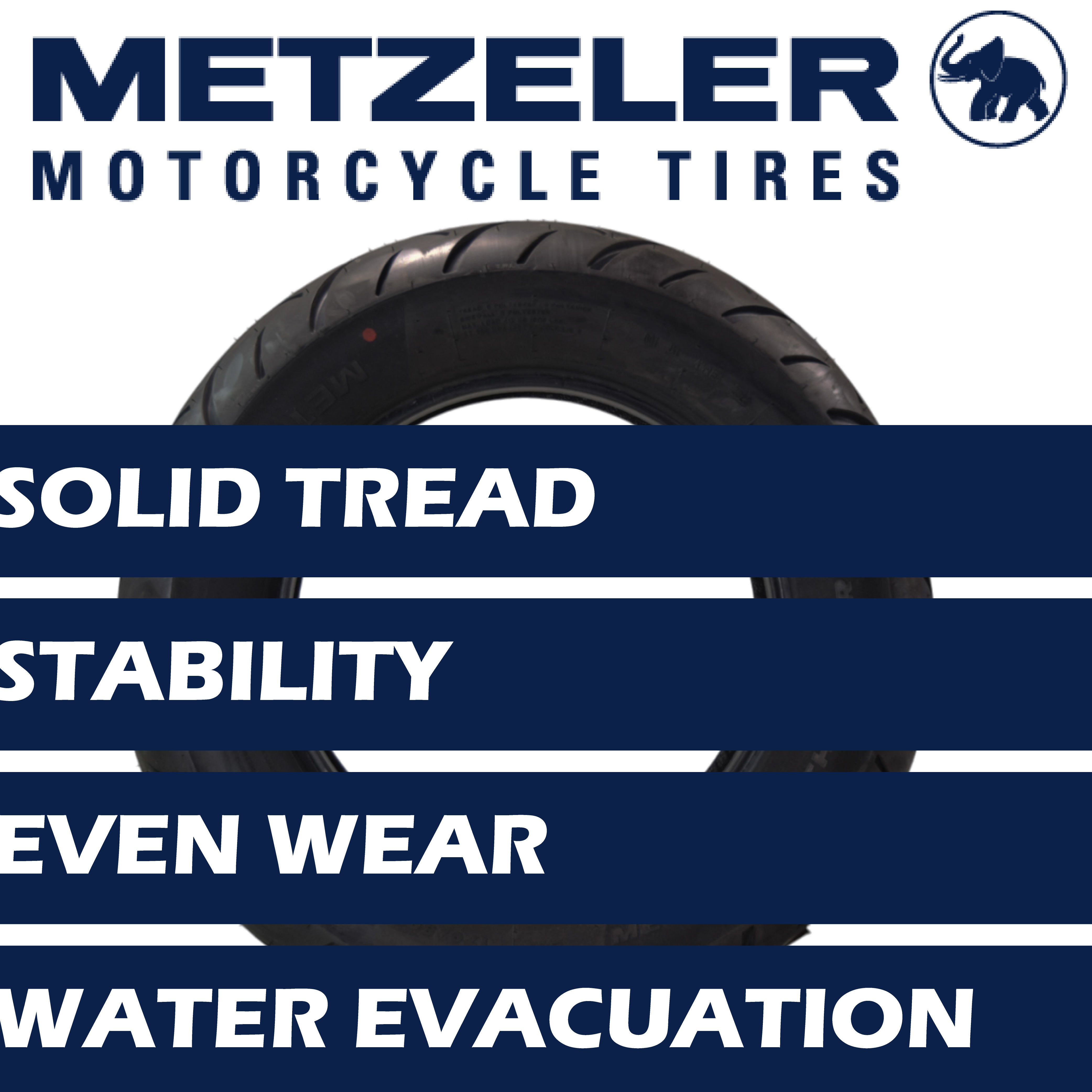 Metzeler ME 888 Marathon Ultra Rear 200/55R17 78V Motorcycle Tire with Keychain