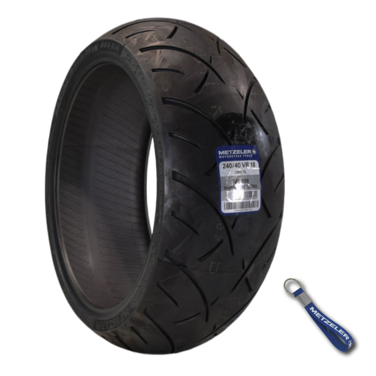 Metzeler ME 888 Marathon Ultra Rear 240/40R18 79V Motorcycle Tire with Keychain