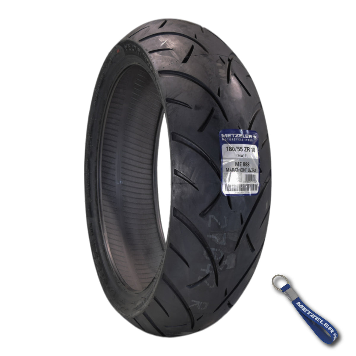 Metzeler ME 888 Marathon Ultra Rear 180/55ZR18 74W Motorcycle Tire with Keychain