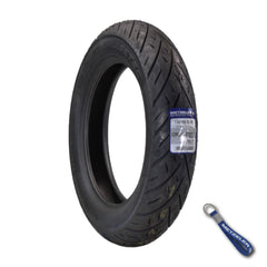 Metzeler Cruisetec 130/90B16 73H REINF TL Motorcycle Front Tire with Keychain