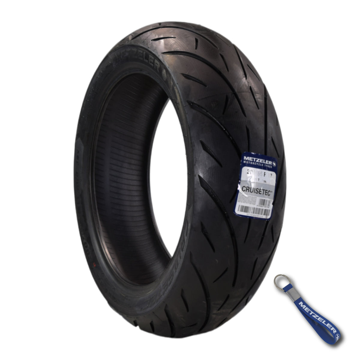 Metzeler Cruisetec 200/55R17 78V TL V-Twin Motorcycle Rear Tire with Keychain