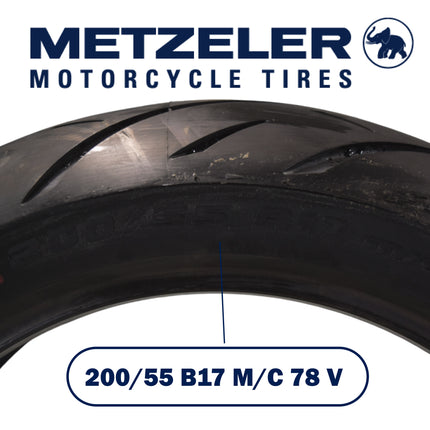 Metzeler Cruisetec 200/55R17 78V TL V-Twin Motorcycle Rear Tire with Keychain