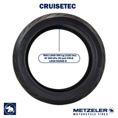 Metzeler Cruisetec 260/40R18 84V TL V-Twin Motorcycle Rear