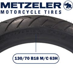 Metzeler ME 888 Marathon Ultra Front 130/70B18 63H Motorcycle Tire with Keychain