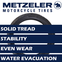 Metzeler ME 888 Marathon Ultra Front 120/70B17 58V Motorcycle Tire with Keychain