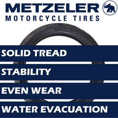 Metzeler ME 888 Marathon Ultra Front 120/90-17 64S Motorcycle Tire with Keychain