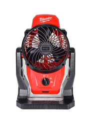 Milwauke 0820-20 M12 12-Volt Lithium-Ion Cordless Jobsite Fan (Tool-Only)