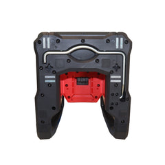 Milwaukee M18 ROVER Dual Power Triple-Panel Flood & Area Light, 4,500 Lumens TRUEVIEW™ High-Definition Output, Jobsite Portable Work Light with Hook/Magnet/Keyholes, Battery or AC Powered