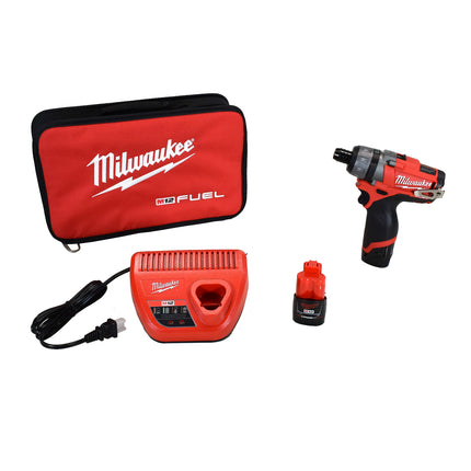 Milwaukee 2402-22 FUEL 12V Brushless Cordless 1/4" Hex 2-Speed Screwdriver Kit