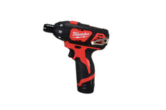 Milwaukee 2490-22 M12 12V Lithium-Ion Cordless Screwdriver/HACKZALL Combo Kit (2-Tool) with Two 1.5 Ah Batteries, Charger and Tool Bag
