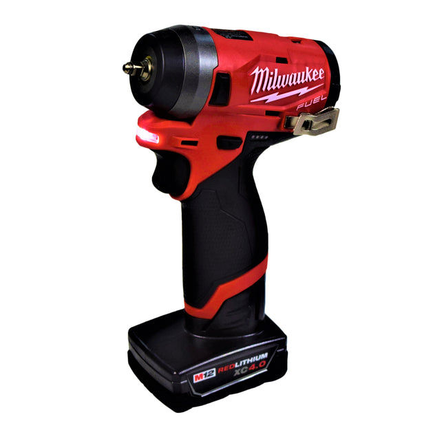 Milwaukee 2552-22 M12 FUEL 12V Stubby 1/4 in. Impact Wrench Kit