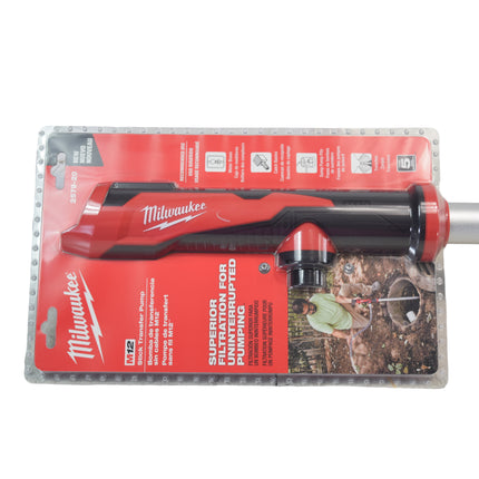 Milwaukee M12 12-Volt Lithium-Ion Cordless 9 GPM 0 hp. Submersible Stick Water Transfer Pump (Tool Only)