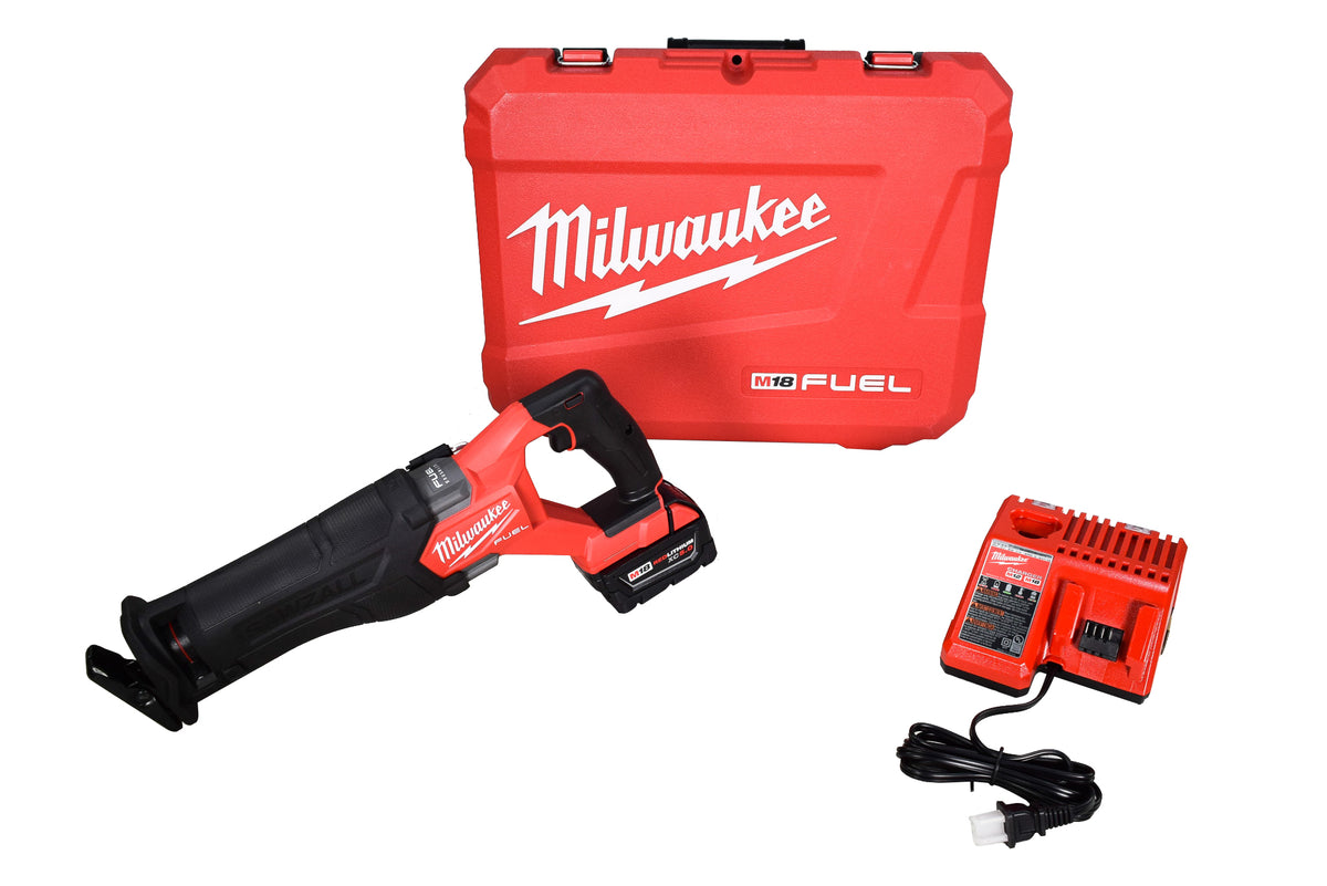 Milwaukee 2821-21 M18 FUEL SAWZALL Recip Saw - (1) XC5.0 EC Battery Pack