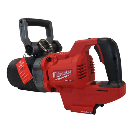 Milwaukee 2868-22HD M18 FUEL 18V Lithium-Ion Brushless Cordless 1 in. Impact Wrench with D-Handle Kit with Two 12.0 Ah Batteries and Charger