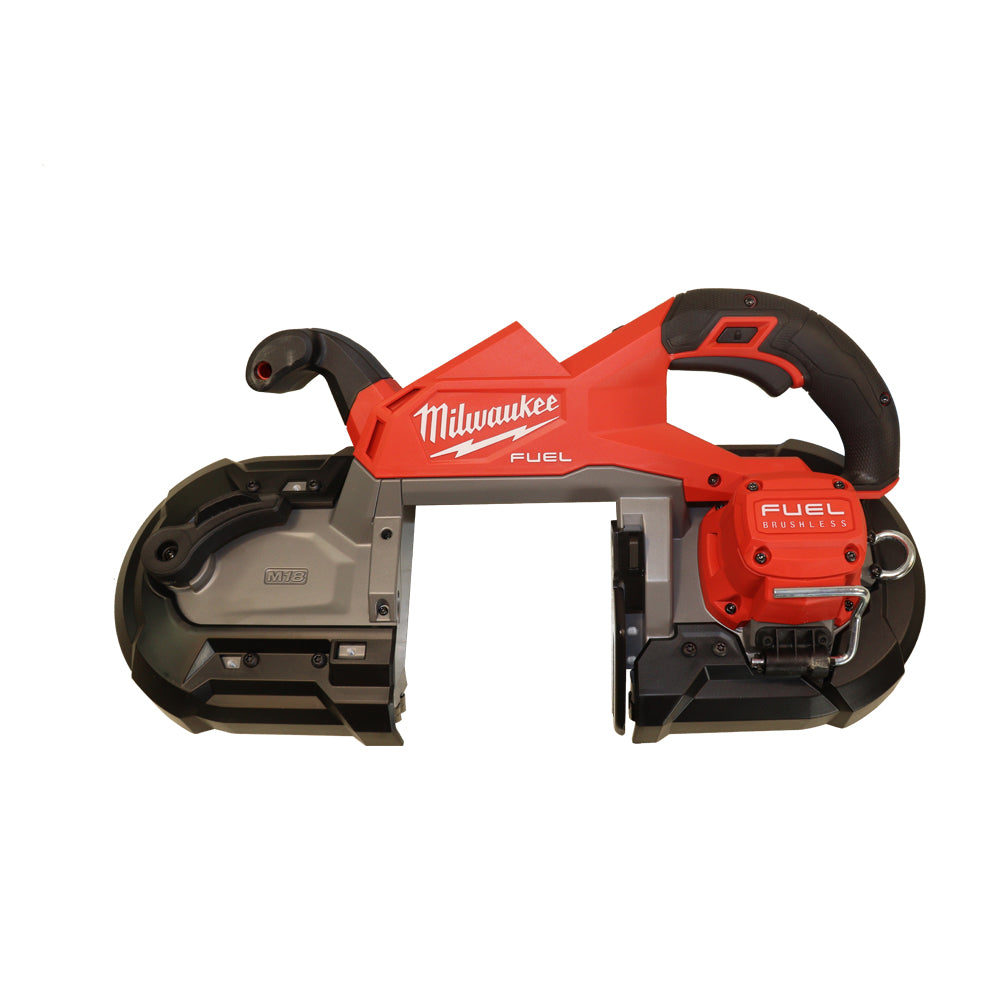 Milwaukee M18 FUEL Deep Cut Band Saw (Tool Only), POWERSTATE™ Brushless Motor, 5" x 5" Cutting Capacity, Variable Speed Trigger, LED Worklight, Lightweight Professional Cordless Metal Saw