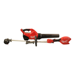 Milwaukee M18 FUEL String Trimmer and Blower Combo Kit (3031-21) - 18V Brushless Cordless 2-Tool Set with QUIK-LOK Attachment System, 8.0Ah REDLITHIUM FORGE Battery, Rapid Charger