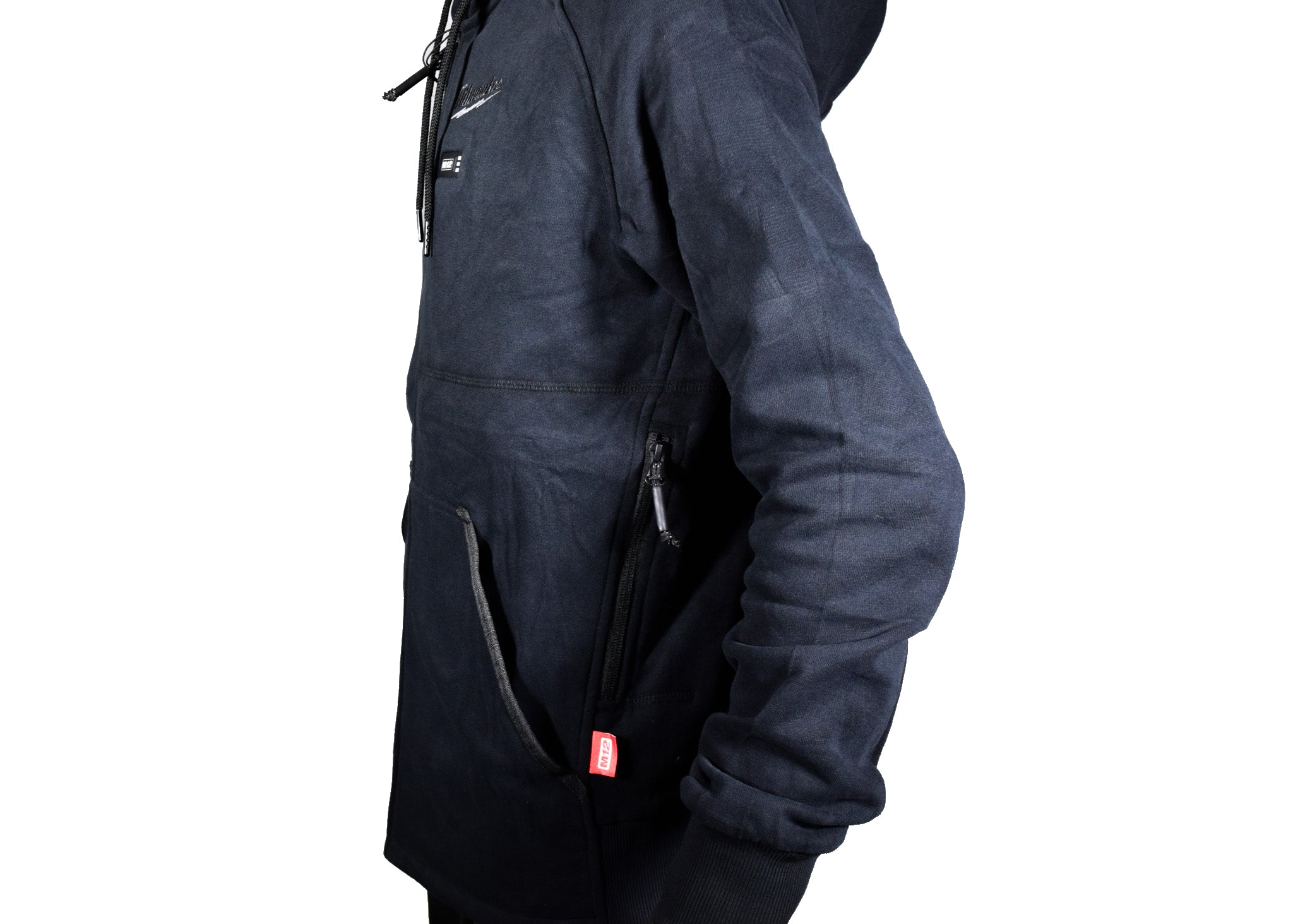 Milwaukee 306B-21M M12 Lithium-Ion Black Heated Jacket Hoodie Kit (Medium)