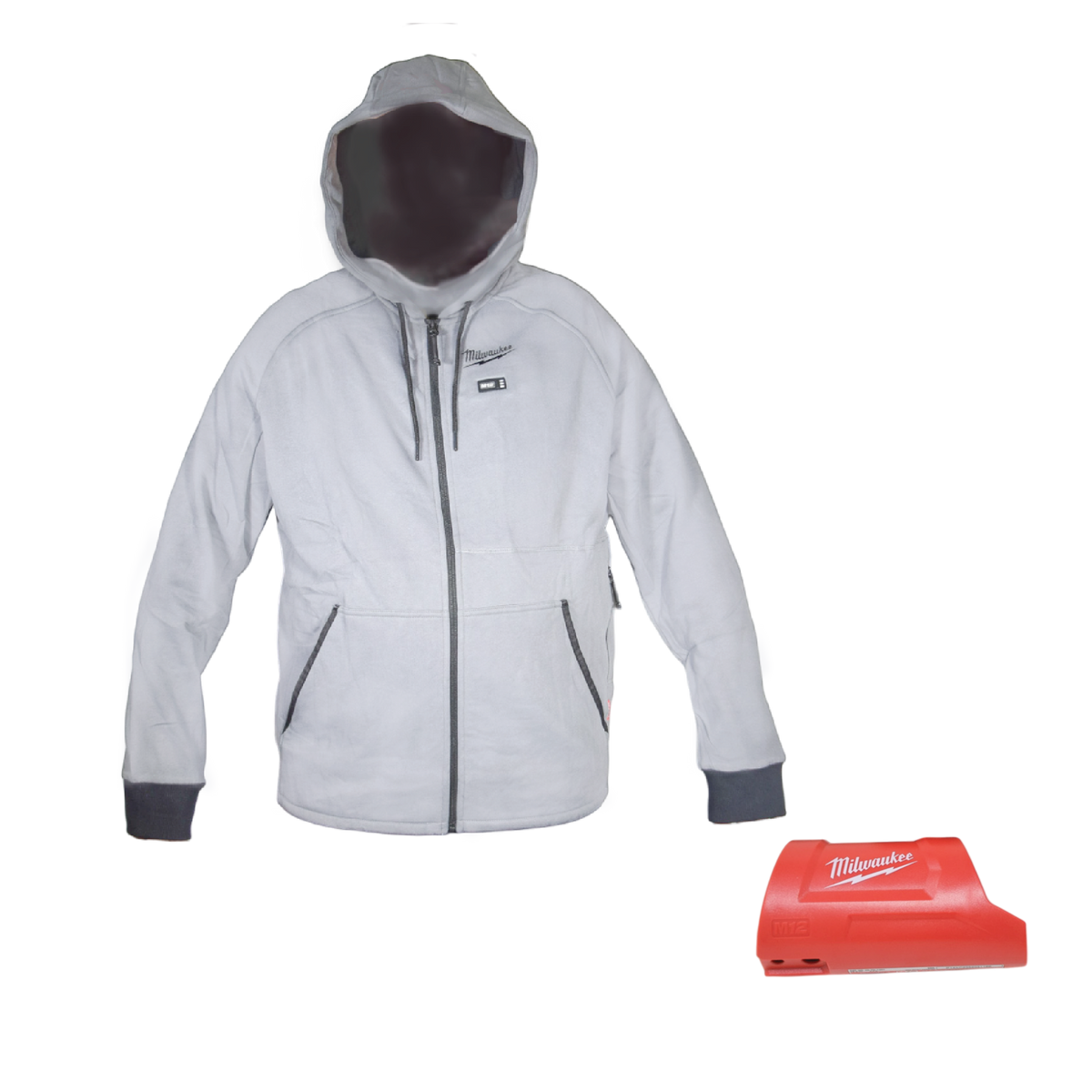 Milwaukee 306G-20 M12 Heated Hoodie - Gray (Hoodie Only) - X-Large
