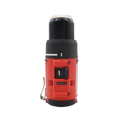 Milwaukee M12 12V Brushless Cordless 3/8" Subcompact Drill/Driver – 350 in-lbs Torque, 0-1,500 RPM (Tool Only)