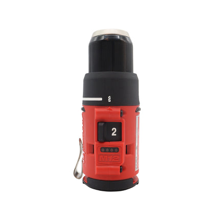 Milwaukee M12 12V Brushless Cordless 3/8" Subcompact Drill/Driver – 350 in-lbs Torque, 0-1,500 RPM (Tool Only)