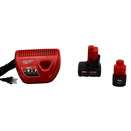 Milwaukee 3403-22 M12 FUEL 12V Brushless 1/2" Drill/Driver Kit – Compact Cordless Drill with POWERSTATE Motor, REDLINK PLUS Intelligence, 2 Batteries, Charger & Case