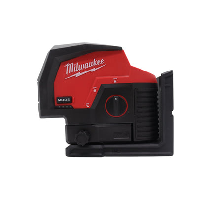 Milwaukee 3622-20 M12 12-Volt Lithium-Ion Cordless Green 125 ft. Cross Line and Plumb Points Laser Level (Tool-Only)