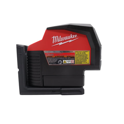 Milwaukee 3622-20 M12 12-Volt Lithium-Ion Cordless Green 125 ft. Cross Line and Plumb Points Laser Level (Tool-Only)