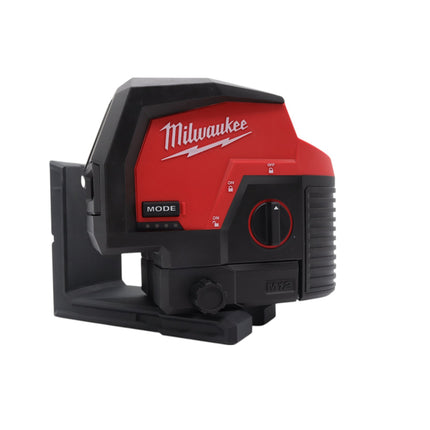 Milwaukee 3622-20 M12 12-Volt Lithium-Ion Cordless Green 125 ft. Cross Line and Plumb Points Laser Level (Tool-Only)