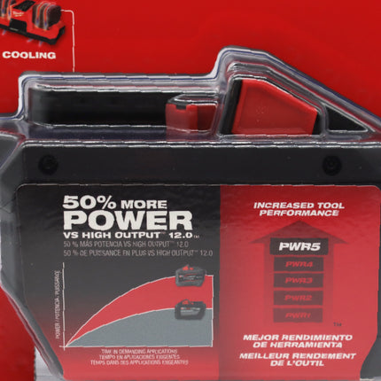 Milwaukee 48-11-1813 M18 18V REDLITHIUM FORGE HD 12.0Ah Battery Pack