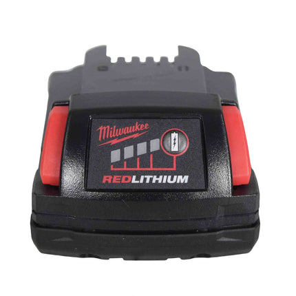 Milwaukee 48-11-1815 M18 Redlithium XC 5.0Ah Battery Pack (2-Pack) – Extended Capacity Lithium-Ion Batteries with Fuel Gauge, Runs Cooler & Delivers More Runtime for M18 Power Tools