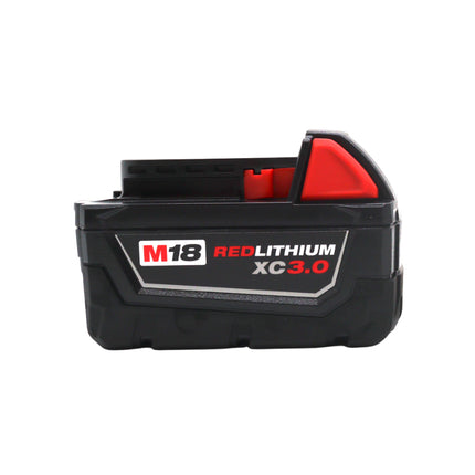 Milwaukee M18 REDLITHIUM XC 3.0 Dual Battery Pack – 2-Pack of High-Capacity 18V Lithium-Ion Batteries for M18 Cordless Tools – 3.0 Amp hour - 54 Watt hour battery
