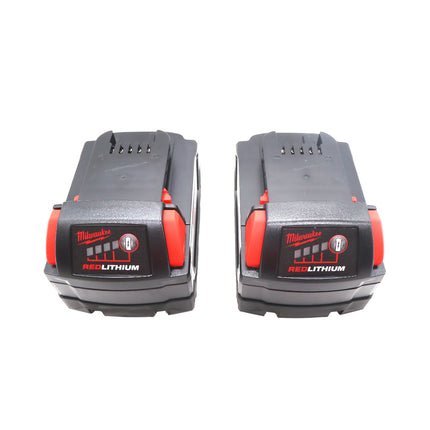 Milwaukee M18 REDLITHIUM XC 3.0 Dual Battery Pack – 2-Pack of High-Capacity 18V Lithium-Ion Batteries for M18 Cordless Tools – 3.0 Amp hour - 54 Watt hour battery